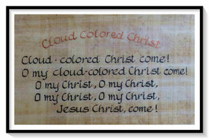 (cc-8c) Cloud Colored Christ